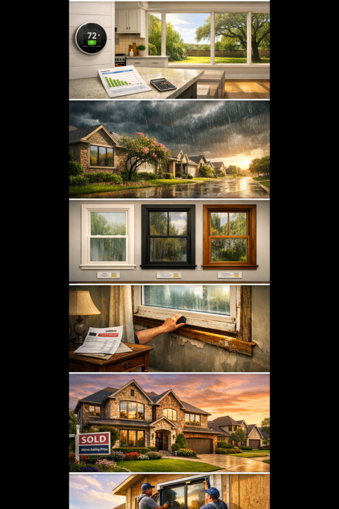 Window Replacement Costs and Energy Savings in Frisco TX