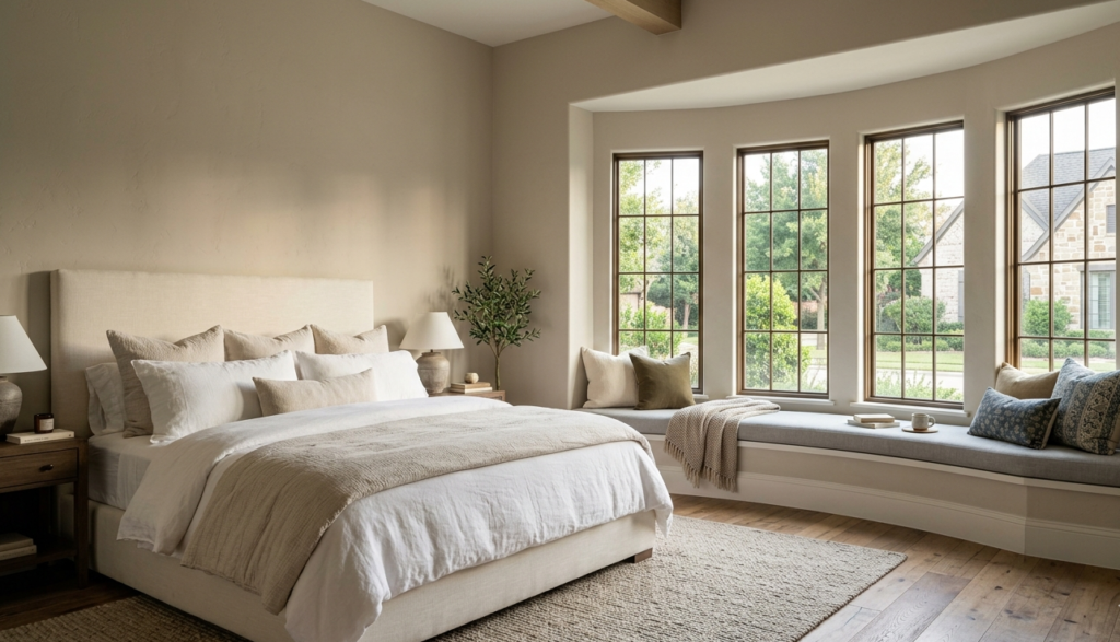 Bow window expansion for Frisco TX property