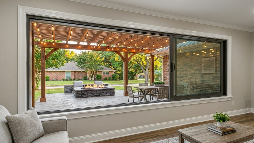 Durable Horizontal slider windows in Frisco TX home