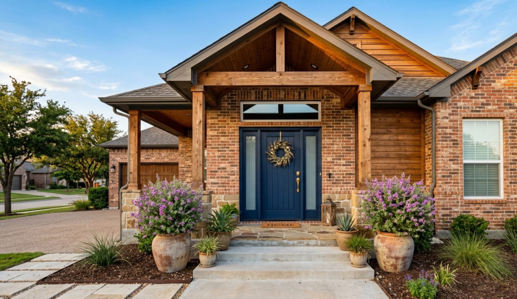Expert Modern front entry door replacement Frisco TX